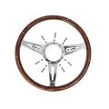 1965-73 Sport GT Steering Wheel 15" Wood